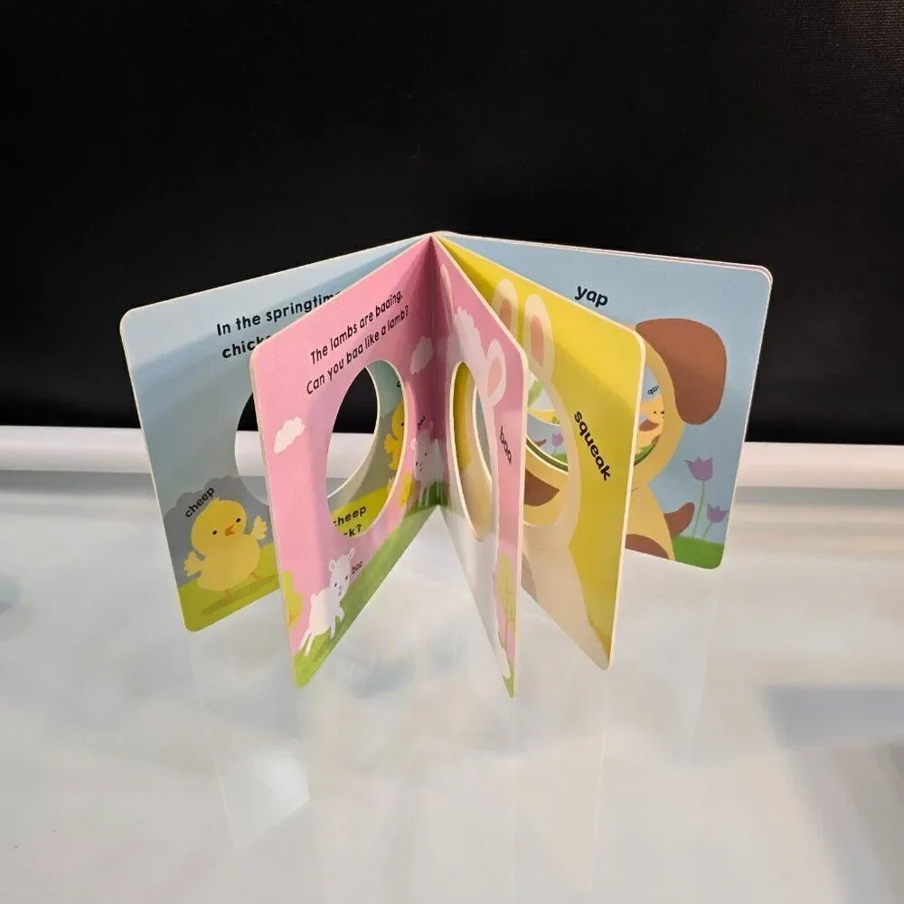3 Mirror Mirror Board Books Wild Animals Farm Animals Baby Animals